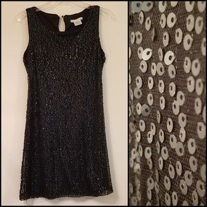 Little Black Sequin Dress! ♥️